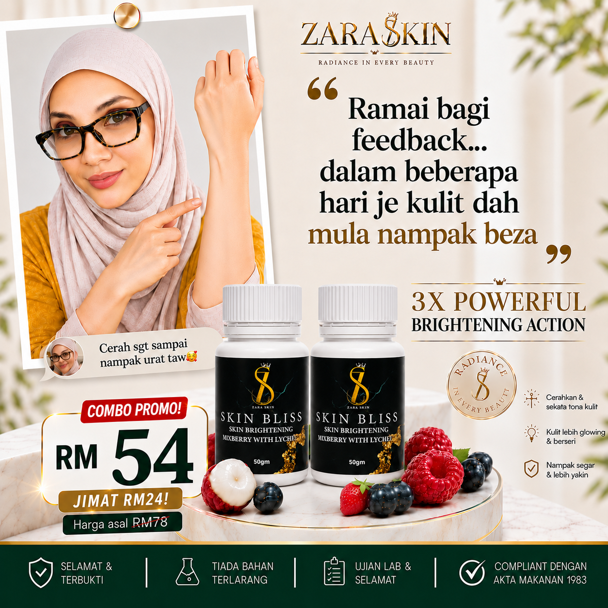 Pakej 2 Botol